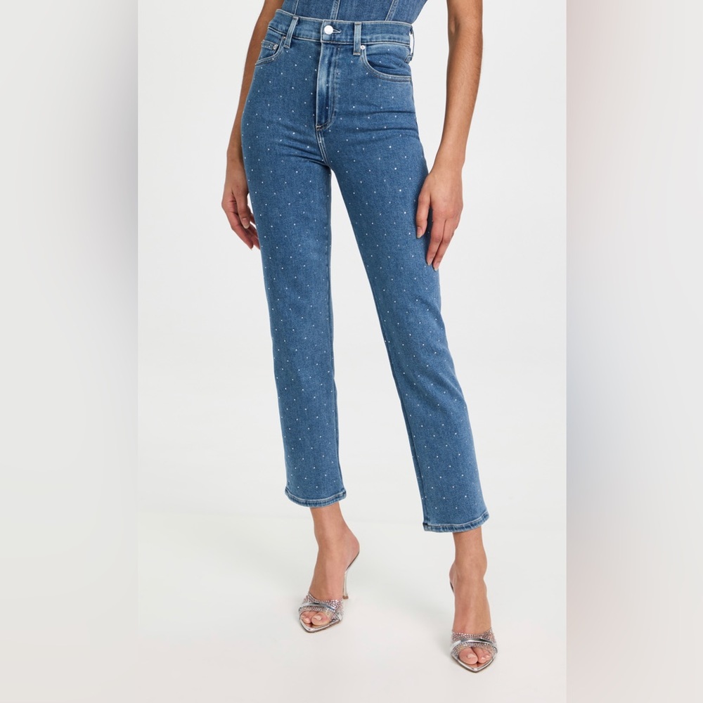 Le Jean Sabine studded jeans sz 24